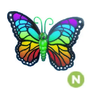 Prismatic Butterfly Neon
