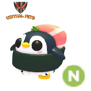 Sushi Penguin Neon