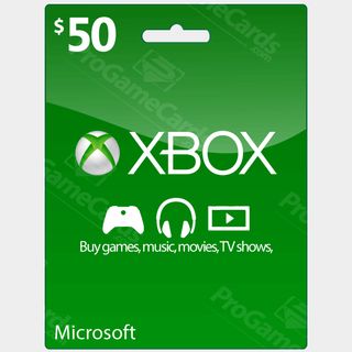 $50 Xbox Gift Card – Digital Code, XBOX - Microsoft