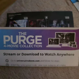 The Purge 4 Movie Collection