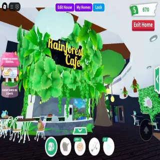 Rainforest Cafe Grind