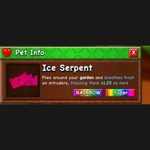 RAINBOW ICE SERPENT