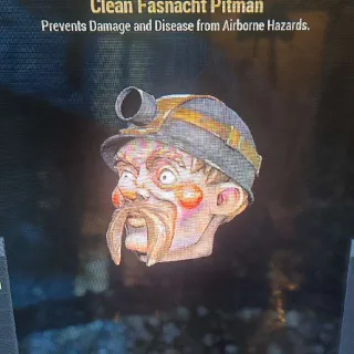 Clean Pitman Mask