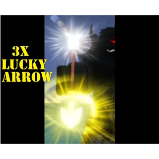 3x lucky arrow yba