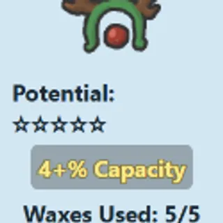 Reindeer Antlers / 4% Capacity