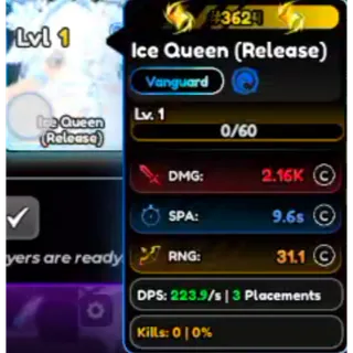 Serialized Ice Queen #3624 / Serialized Rukia #3624