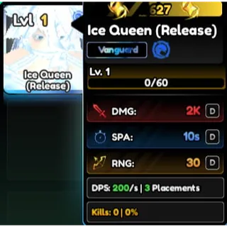 Serialized Ice Queen #627 / Serialized Rukia #627