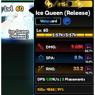 Serialized Ice Queen #1569 / Serialized Rukia #1569