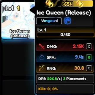 Serialized Ice Queen #6654 / Serialized Rukia #6654