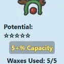  Reindeer Antlers / 5% Capacity