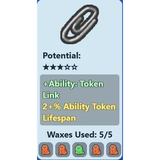  Paperclip / Token Link + 2% Atl
