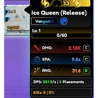 Serialized Ice Queen #1733 / Serialized Rukia #1733
