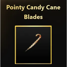  Pointy Candy Cane Blades