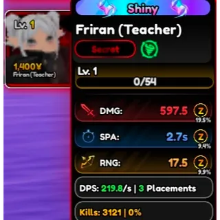 Shiny Friran (Teacher)