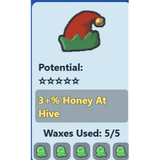  Elf Cap / 3% HaH