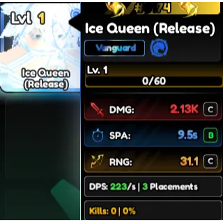 Serialized Ice Queen #6174 / Serialized Rukia #6174
