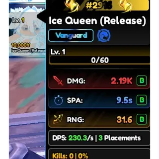 Serialized Ice Queen #2916 / Serialized Rukia #2916