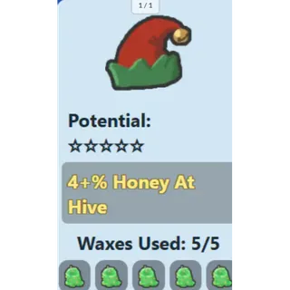  Elf Cap / 4% HaH