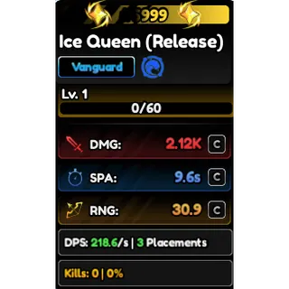  Serialized Ice Queen #5999 / Serialized Rukia #5999