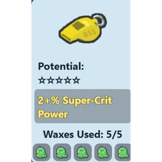  Whistle / 2% SCP