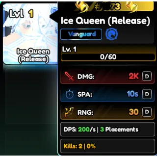  Serialized Ice Queen #1873 / Serialized Rukia #1873