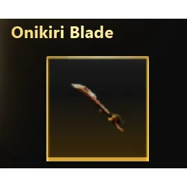 Onikiri Blade