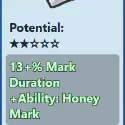 13% Mark Duration / Honey Mark | Smiley Sticker