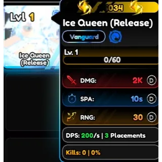 Serialized Ice Queen #6034 / Serialized Rukia #6034