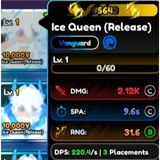 Serialized Ice Queen #6550 / Serialized Rukia #6550