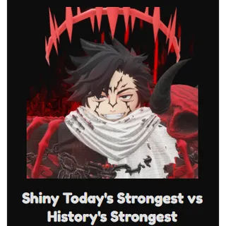 Shiny Today Strongest Vs History Strongest | Shiny Gojo Vs Sukuna