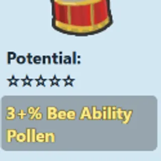  Toy Drum / 3% BAP