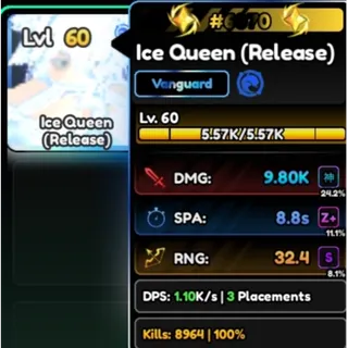 Serialized Ice Queen #6070 / Serialized Rukia #6070