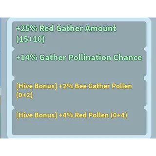 Poinsettia 4rp + 2 bgp | BQ | BEEQUI