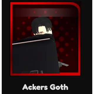 Ackers Goth | Skin Unit