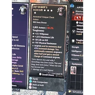 Aegroms schism 4ga