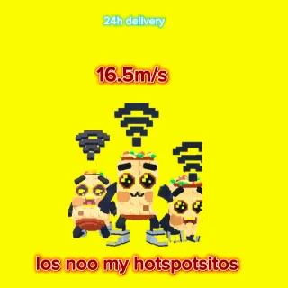 Los Noo My Hotspotsitos (16.5m/S)