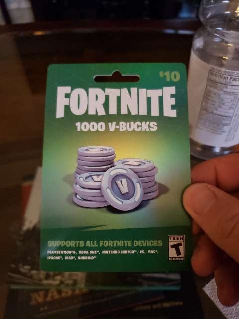 Vbuck Gift Card Codes