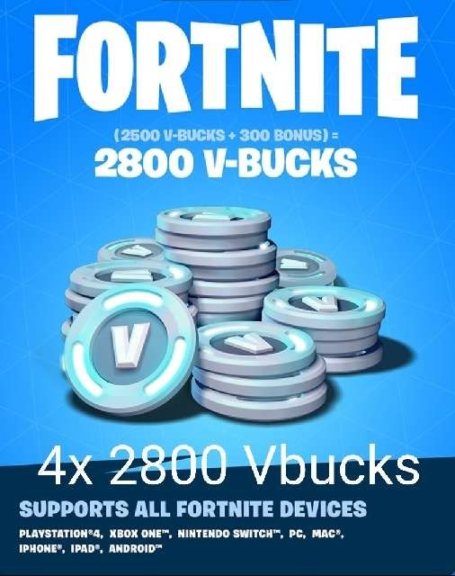 Code | 11200 Vbucks INSTANT - Game Items - Gameflip