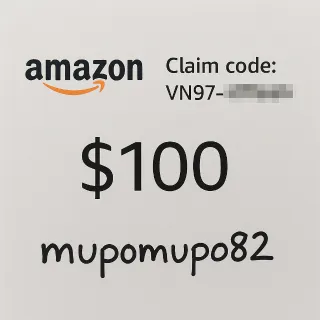 Amazon $100 GC (Digital) – PRICED TO SELL - Unused, Fast Delivery
