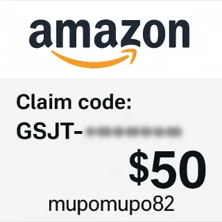 Amazon $50 GC (Digital) - Priced to Sell - FAST DELIVERY