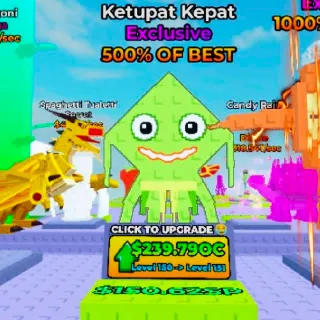 OP 500% OF BEST INSANE!! | Grow Beanstalk For Brainrots