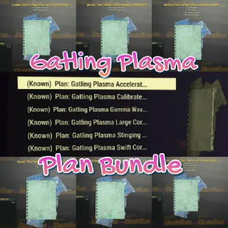 Gatling P. Plan Bundle