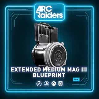 EXTENDED MEDIUM MAG III | BLUEPRINT ARC RAIDERS