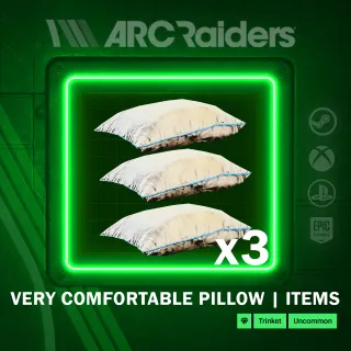 VERY COMFORTABLE PILLOW x3 | ITEM ARC RAIDERS