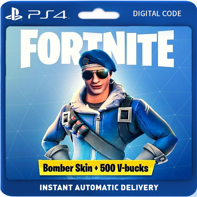 Fortnite Bomber Skin 500 V Bucks Eu Ps4 Download Code
