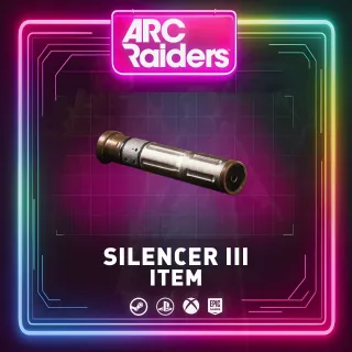 SILENCER III | ITEM ARC RAIDERS