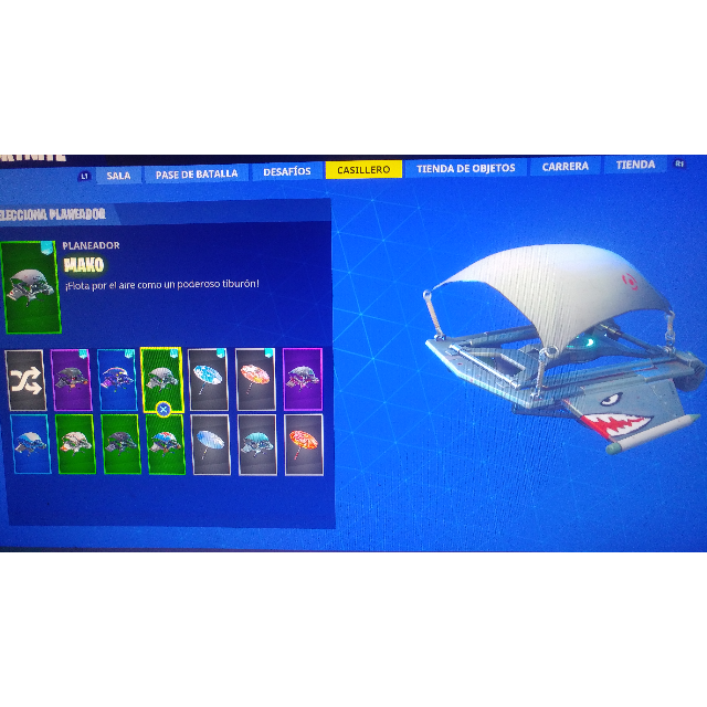 fortnite black knight mako glider account ps4 - mako glider fortnite