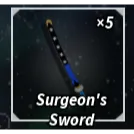 Surgeons Sword - Fisch