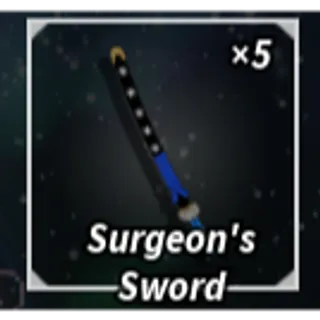 Surgeons Sword - Fisch