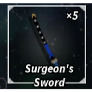 Surgeons Sword - Fisch